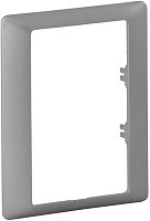 Рамка универсальная Legrand Valena Life 1-м. для 1-м. 2 мод. розеток алюминий картинка